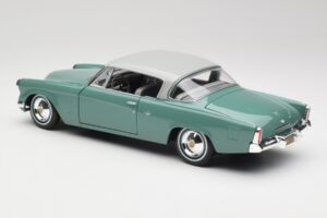 Studebaker Starliner Seafoam Grøn & Shasta Hvid Maisto 1:18 31651 Metal — billede 3 af 8