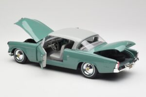 Studebaker Starliner Seafoam Grøn & Shasta Hvid Maisto 1:18 31651 Metal — billede 6 af 8