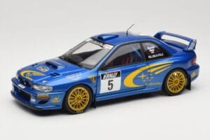 Subaru Impreza WRC #5 R. Burns / R. Reid Rally de France 1999 AUTOart 1:18 89993 Metal