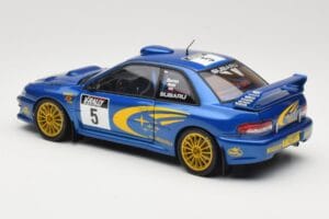 Subaru Impreza WRC #5 R. Burns / R. Reid Rally de France 1999 AUTOart 1:18 89993 Metal — billede 7 af 8