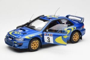 Subaru Impreza WRC #3 C. McRae / N. Grist Safari Rally Winner 1997 AUTOart 1:18 89792 Metal — billede 2 af 8