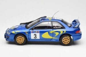 Subaru Impreza WRC #3 C. McRae / N. Grist Safari Rally Winner 1997 AUTOart 1:18 89792 Metal — billede 4 af 8