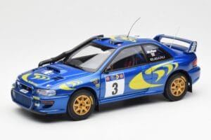 Subaru Impreza WRC #3 C. McRae / N. Grist Safari Rally Winner 1997 AUTOart 1:18 89792 Metal
