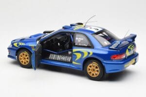 Subaru Impreza WRC #3 C. McRae / N. Grist Safari Rally Winner 1997 AUTOart 1:18 89792 Metal — billede 5 af 8