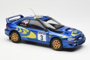 Subaru Impreza WRC #3 C. McRae / N. Grist Safari Rally Winner 1997 AUTOart 1:18 89792 Metal — billede 6 af 8