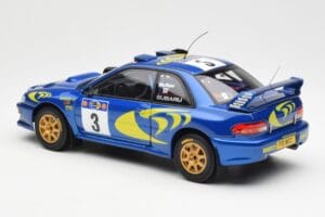 Subaru Impreza WRC #3 C. McRae / N. Grist Safari Rally Winner 1997 AUTOart 1:18 89792 Metal — billede 7 af 8