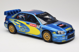 Subaru Impreza WRC S9 #7 P. Solberg / P. Mills Rally Great Britain 2003 Otto 1:12 G092 Resin — billede 4 af 6