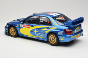 Subaru Impreza WRC S9 #7 P. Solberg / P. Mills Rally Great Britain 2003 Otto 1:12 G092 Resin — billede 5 af 6