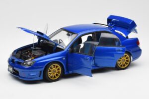 Subaru Impreza WRX STI GD Blå AUTOart 1:18 78681 Metal — billede 2 af 8