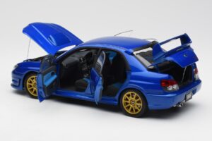 Subaru Impreza WRX STI GD Blå AUTOart 1:18 78681 Metal — billede 5 af 8