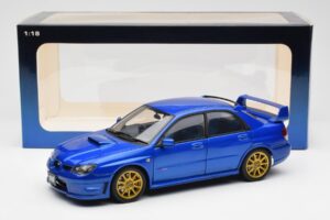 Subaru Impreza WRX STI GD Blå AUTOart 1:18 78681 Metal — billede 8 af 8