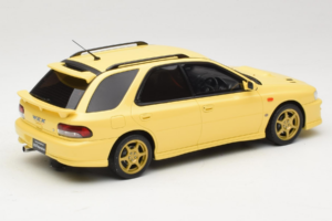 Subaru Impreza WRX STI Version VI Sport Wagon Cashmere Yellow Otto 1:18 OT1198 Metal — billede 2 af 6