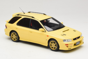 Subaru Impreza WRX STI Version VI Sport Wagon Cashmere Yellow Otto 1:18 OT1198 Metal — billede 4 af 6