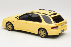Subaru Impreza WRX STI Version VI Sport Wagon Cashmere Yellow Otto 1:18 OT1198 Metal — billede 5 af 6