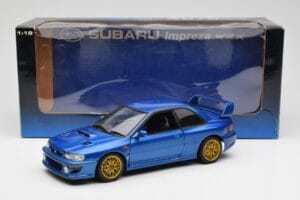 Subaru Impreza WRX Type R Blå AUTOart 1:18 78612 Metal — billede 8 af 8