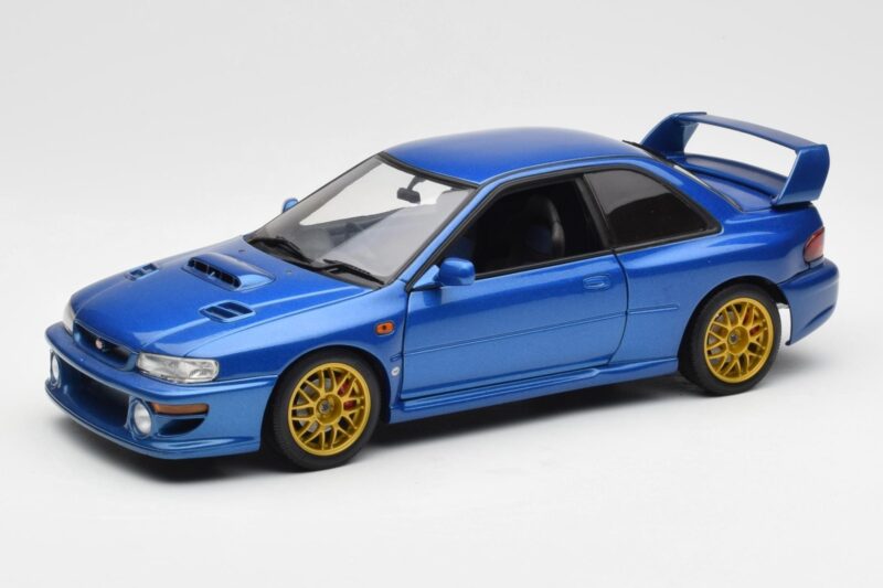 Subaru Impreza WRX Type R Blå AUTOart 1:18 78612 Metal