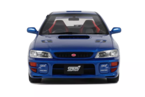 Subaru Impreza WRX STI GC8 Type R Version V Limited Sonic Blue Otto 1:18 OT1249 Resin — billede 3 af 5