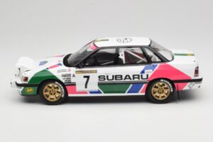 Subaru Legacy RS BC5 Group A #7 C. McRae / D. Ringer Rally Sweden 1992 Otto 1:18 OT1158 Resin — billede 3 af 6