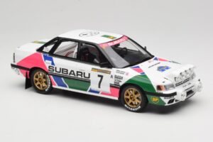 Subaru Legacy RS BC5 Group A #7 C. McRae / D. Ringer Rally Sweden 1992 Otto 1:18 OT1158 Resin — billede 4 af 6
