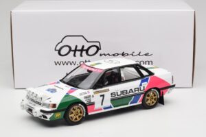 Subaru Legacy RS BC5 Group A #7 C. McRae / D. Ringer Rally Sweden 1992 Otto 1:18 OT1158 Resin — billede 6 af 6
