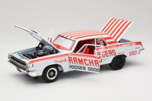 Dodge 330 Super Stock Ramchargers NHRA 1964 Highway 61 1:18 50044 Metal — billede 2 af 8