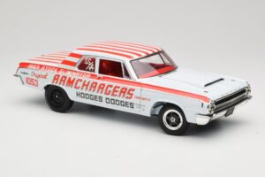 Dodge 330 Super Stock Ramchargers NHRA 1964 Highway 61 1:18 50044 Metal — billede 6 af 8