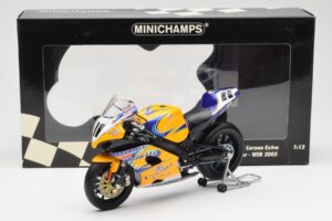 Suzuki GSX-R 1000 Team Alstare Corona Extra T. Corser WSB 2005 Minichamps 1:12 122052211 Metal — billede 6 af 6