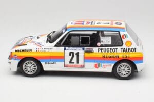 Talbot Samba Rallye Group B #12 J-P. Bouquet Tour de Corse 1985 Otto 1:18 OT1116 Resin — billede 3 af 6