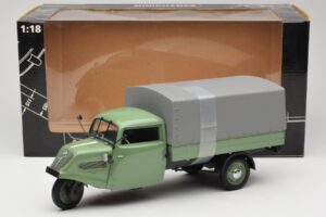 Tempo Dreirad Canvas Grøn Minichamps 1:18 180099020 Metal — billede 8 af 8