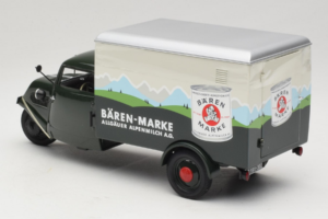 Tempo Hanseat Kastenwagen Baren Marken Minichamps 1:18 150099045 Metal — billede 5 af 6