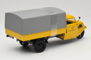 Tempo Hanseat Kastenwagen Deutsche Post Minichamps 1:18 TEMPO001 Metal — billede 2 af 6