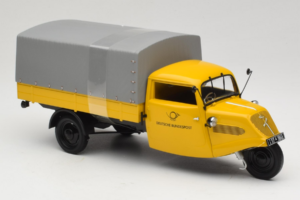 Tempo Hanseat Kastenwagen Deutsche Post Minichamps 1:18 TEMPO001 Metal — billede 4 af 6