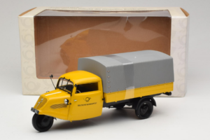 Tempo Hanseat Kastenwagen Deutsche Post Minichamps 1:18 TEMPO001 Metal — billede 6 af 6