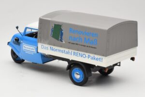 Tempo Hanseat Normstagl Blå Minichamps 1:18 TMP001 Metal — billede 7 af 8