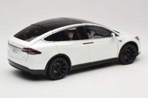 Tesla Model X Hvid OEM 1:18 TESLA001 Metal — billede 3 af 8