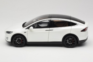 Tesla Model X Hvid OEM 1:18 TESLA001 Metal — billede 4 af 8