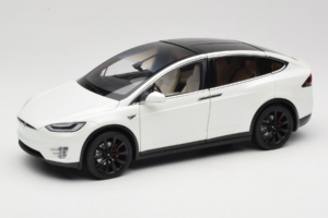 Tesla Model X Hvid OEM 1:18 TESLA001 Metal