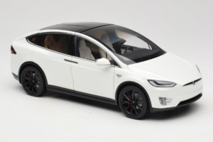 Tesla Model X Hvid OEM 1:18 TESLA001 Metal — billede 6 af 8