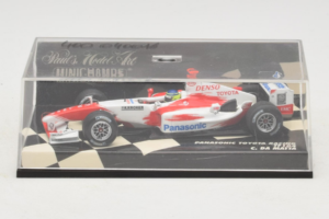 Toyota TF104 Panasonic #16 C. da Matta Panasonic Toyota Racing 2004 Minichamps 1:43 400040016 Metal — billede 4 af 5
