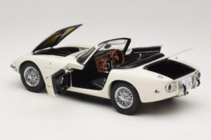 Toyota 2000 GT Cabriolet Hvid James Bond Collection AUTOart 1:18 78731 Metal — billede 5 af 8