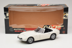 Toyota 2000 GT Cabriolet Hvid James Bond Collection AUTOart 1:18 78731 Metal — billede 8 af 8