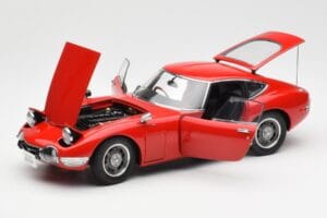 Toyota 2000 GT Rød AUTOart 1:18 78741 Metal — billede 2 af 8