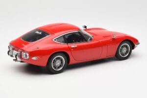 Toyota 2000 GT Rød AUTOart 1:18 78741 Metal — billede 3 af 8