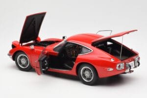 Toyota 2000 GT Rød AUTOart 1:18 78741 Metal — billede 5 af 8