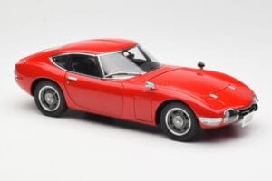 Toyota 2000 GT Rød AUTOart 1:18 78741 Metal — billede 6 af 8