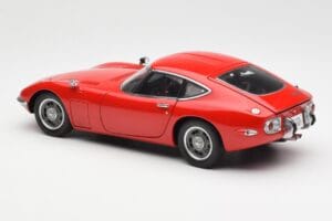 Toyota 2000 GT Rød AUTOart 1:18 78741 Metal — billede 7 af 8
