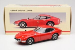 Toyota 2000 GT Rød AUTOart 1:18 78741 Metal — billede 8 af 8
