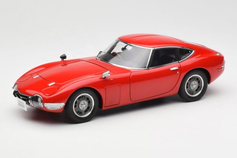 Toyota 2000 GT Rød AUTOart 1:18 78741 Metal