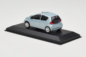 Toyota Aygo Light Blue Metallic Minichamps 1:43 TOYOTA012 Metal — billede 3 af 4