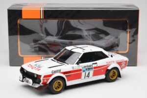 Toyota Celica 2000 GT RA21 #14 P-I. Walfridson RAC Rally 1977 IXO 1:18 18RMC189B Metal — billede 6 af 6